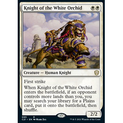 Magic Löskort: Commander: Strixhaven: Knight of the White Orchid