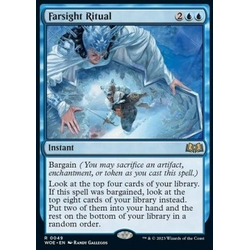 Magic löskort: Wilds of Eldraine: Farsight Ritual