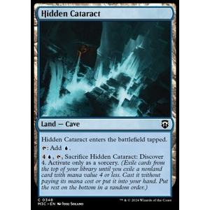 Magic löskort: Commander: Modern Horizons 3: Hidden Cataract