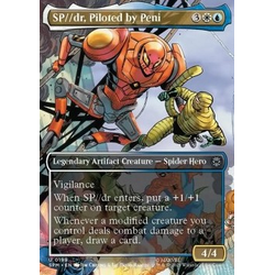 Magic löskort: Magic: the Gathering: Marvel's Spider-Man: SP//dr, Piloted by Peni (alternative art)
