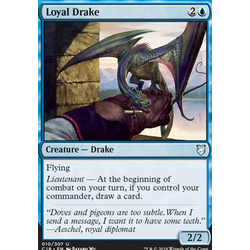 Magic löskort: Commander 2018: Loyal Drake