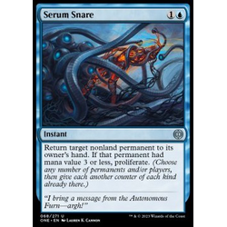 Magic löskort: Phyrexia: All Will Be One: Serum Snare