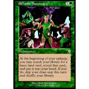 Magic löskort: Invasion: Elfhame Sanctuary
