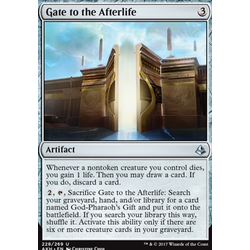 Magic löskort: Amonkhet: Gate to the Afterlife (Foil)