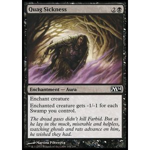 Magic löskort: Magic 2014: Quag Sickness
