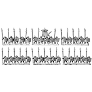 Half-Orcs with Spears (10mm Fantasy)