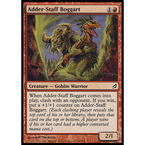 Magic löskort: Lorwyn: Adder-Staff Boggart
