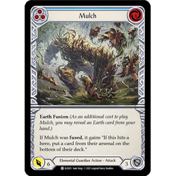 FaB Löskort: Tales of Aria 1st Edition: Mulch (Blue) (Rainbow Foil)