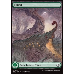 Magic löskort: Lorwyn Eclipsed: Forest (alternative art) (Foil)