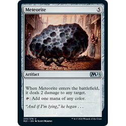 Magic löskort: Core Set 2021: Meteorite