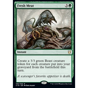 Magic löskort: Commander 2019: Fresh Meat