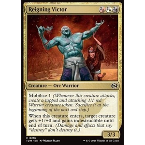 Magic löskort: Tarkir: Dragonstorm: Reigning Victor