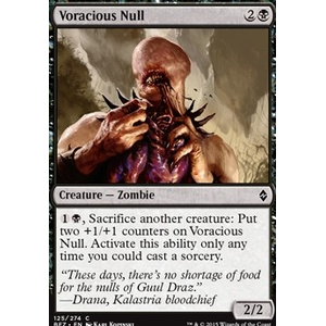 Magic löskort: Battle for Zendikar: Voracious Null