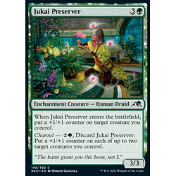 Magic löskort: Kamigawa: Neon Dynasty: Jukai Preserver