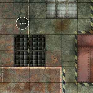 PWork Wargames Mat: Aurora Complex 44x60" (~112x153cm) (Neoprene)