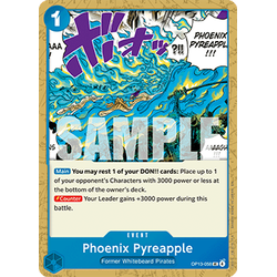 One Piece Löskort: Carrying on his Will: Phoenix Pyreapple