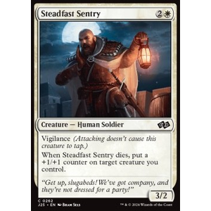 Magic löskort: Magic: Foundations Jumpstart: Steadfast Sentry