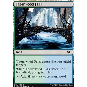 Magic löskort: Commander 2015: Thornwood Falls