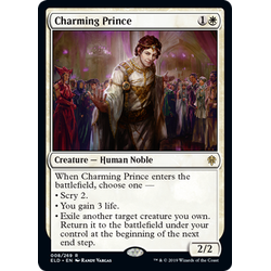 Magic löskort: Throne of Eldraine: Charming Prince