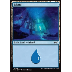Magic löskort: Duskmourn: House of Horror: Island (Foil)