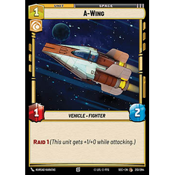 Star Wars: Unlimited Löskort: Secrets of Power: A-Wing