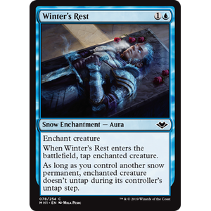 Magic löskort: Modern Horizons: Winters Rest