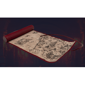 D&D 5.0: Sword Coast Map Scroll