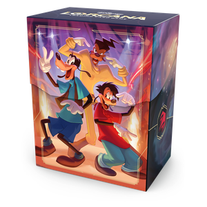 Disney Lorcana TCG: Fabled Deck Case - Goofy, Max & Powerline