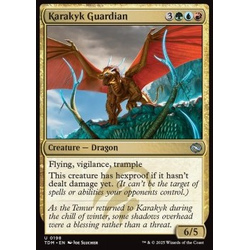 Magic löskort: Tarkir: Dragonstorm: Karakyk Guardian (Foil)