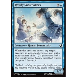 Magic löskort: Avatar: The Last Airbender: Rowdy Snowballers