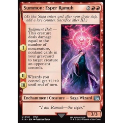 Magic löskort: Magic: The Gathering - FINAL FANTASY: Summon: Esper Ramuh