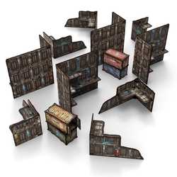 Pre-Painted Foldable WTC: Terrain pack - Sci-fi
