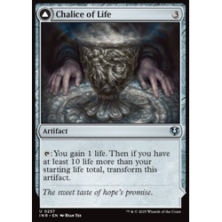 Magic löskort: Magic: Innistrad Remastered: Chalice of Life / Chalice of Death (Foil)
