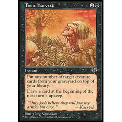 Magic löskort: Mirage: Bone Harvest