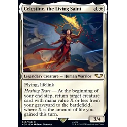 Magic löskort: Universes Beyond: Warhammer 40,000: Celestine, the Living Saint