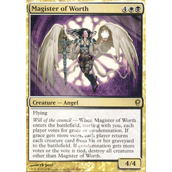 Magic löskort: Conspiracy: Magister of Worth (Release Foil)