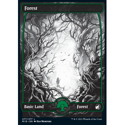 Magic löskort: Innistrad: Midnight Hunt: Forest (v.2)
