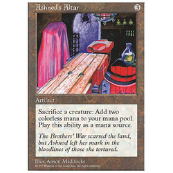 Magic löskort: Chronicles: Ashnod's Altar