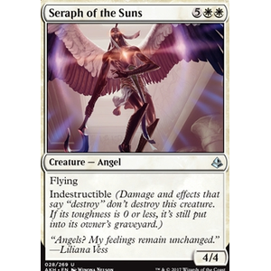 Magic löskort: Amonkhet: Seraph of the Suns