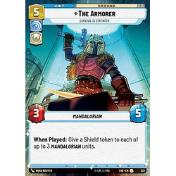 Star Wars: Unlimited Löskort: Shadows of the Galaxy: The Armorer, Survival Is Strength (Hyperspace)
