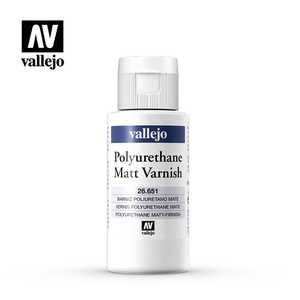 Vallejo Auxiliaries: Polyurethane Varnish: Matt (60ml)