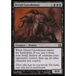 Magic löskort: Commander 2011: Dread Cacodemon