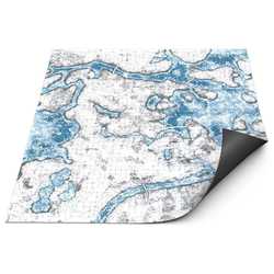 Dungeon Neoprene Mat with 1-inch grid 4x4' (120x120cm) Blizzard Hollows