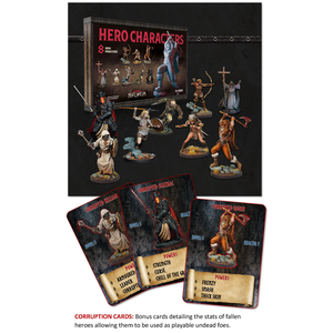 Gates of Niflheim: Hero Characters Miniatures Set