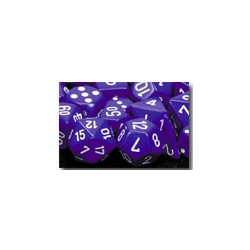 Opaque: Purple/white (10-die set)