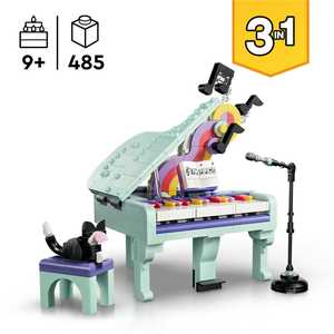 LEGO Creator Flygel med musikdekorationer och katt 31392