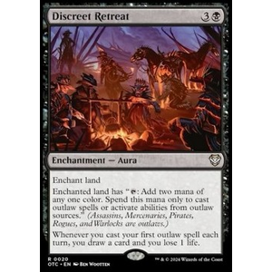 Magic löskort: Commander: Outlaws of Thunder Junction: Discreet Retreat
