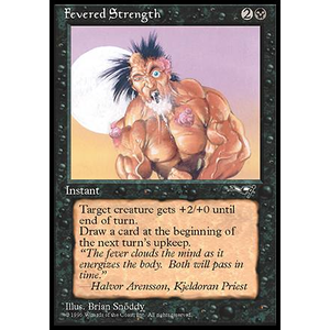 Magic löskort: Alliances: Fevered Strength v.2