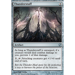 Magic löskort: Commander 2013: Thunderstaff