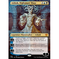 Magic löskort: Theros: Beyond Death: Ashiok, Nightmare Muse (alternate art)